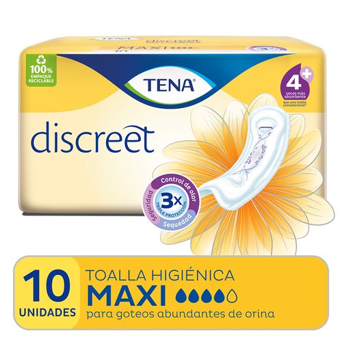 Toalla Tena Discreet Maxi