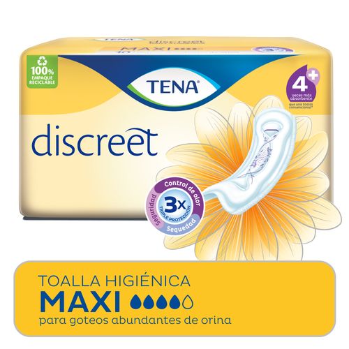Toalla Tena Discreet Maxi