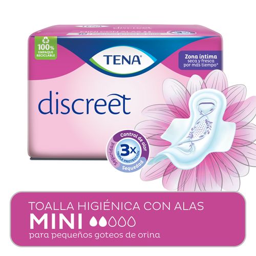 Toalla Tena Discreet Mini