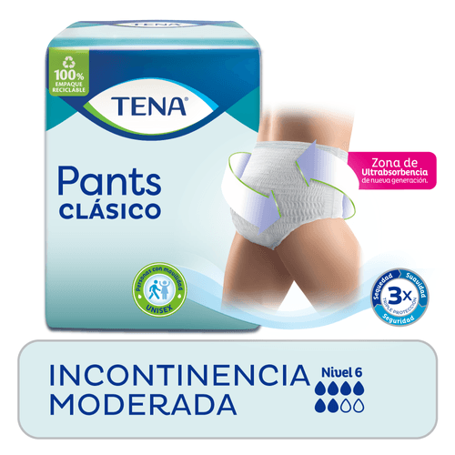 Ropa Interior Tena Pants Clásico