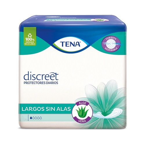 Protector diario Tena Discreet largo sin alas