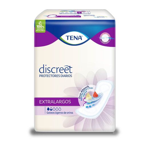Protector diario Tena Discreet Extralargos sin alas