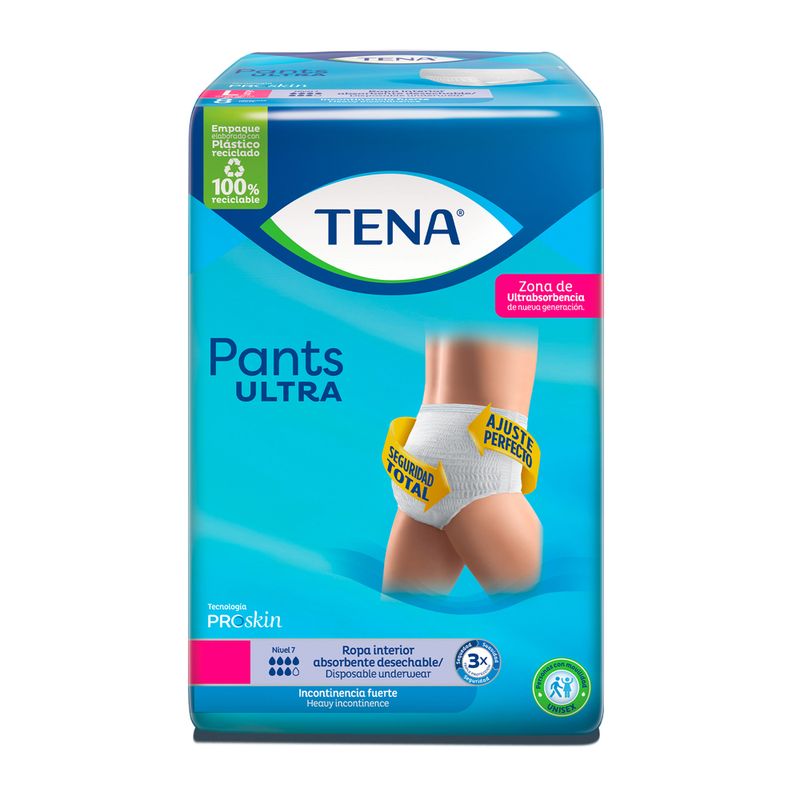 Ropa Interior Tena Pants Ultra L x8 Volumen