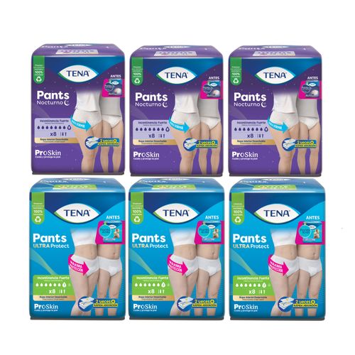 Kit 3 Pants Ultra Protect + 3 Pants Nocturno