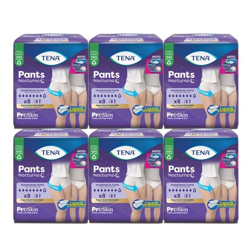 Combo Ropa Interior Tena Pants Nocturno